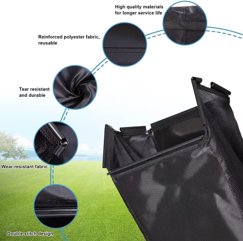 RO6G 964-04117A 664-04117A Lawnmower Grass Bag for MTD Troy Bilt 21" Lawn Mower 964-04117B 664-04011 664-04027 664-04034 Fit TB110 TB210 TB260 TB130 TB230 TB280ES TB280 (Without Catcher Frame) - Image 3